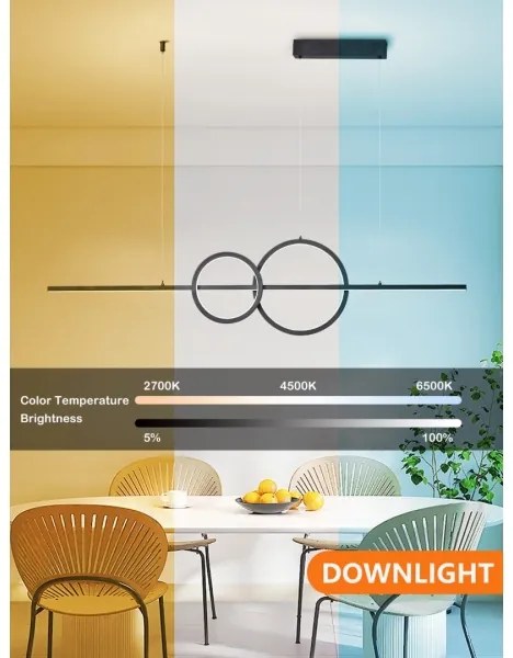 Immax NEO 07236L - LED Stmievateľný luster LITE RONDAS LED/56W/230V Tuya + DO