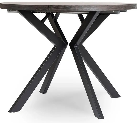 Jedálnský roťahovací stôl PERSEUS dub čierny 100-250cm - vintino.sk