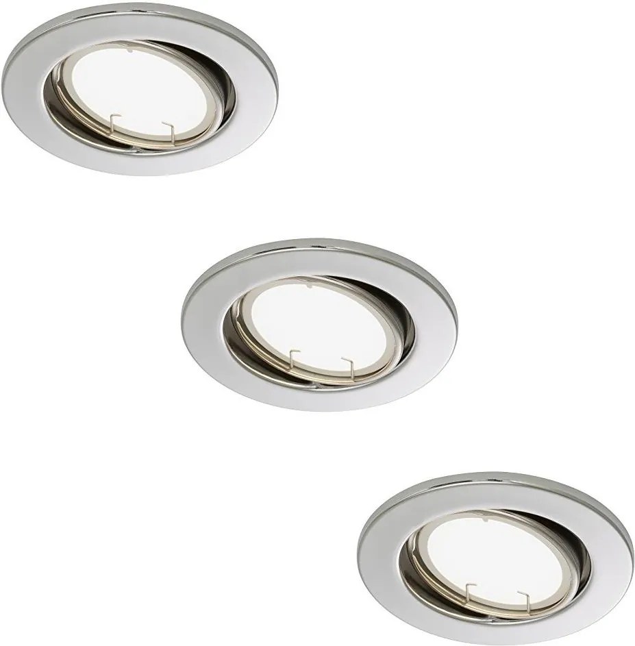 Briloner Briloner 7251-038T - SADA 3x LED Kúpeľňové svietidlo FIT 3xLED/6,8W/230V BL0234