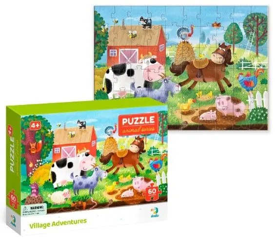 Puzzle Farma 32x23cm 60 dielikov