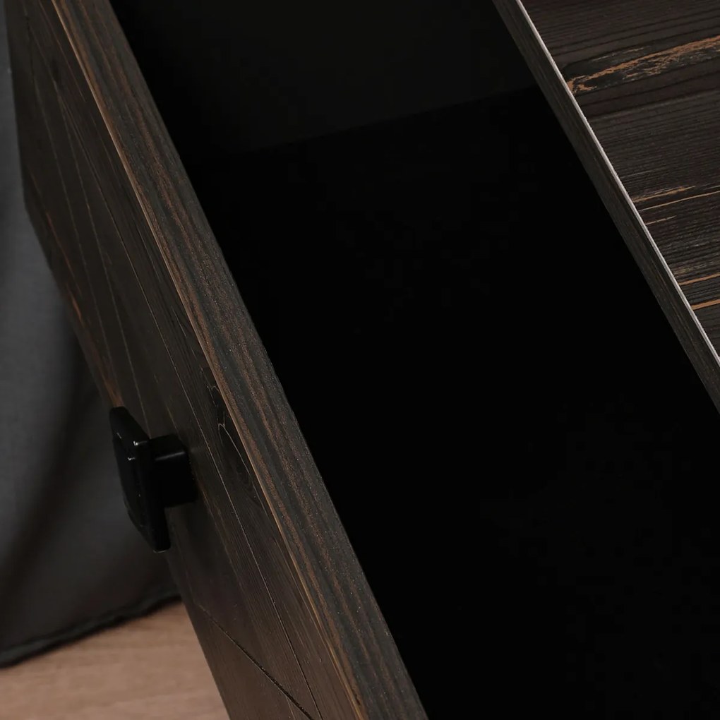 Nočný stolík Luna Dark Brown
