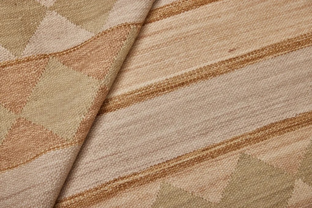 Diamond Carpets koberce Ručne viazaný kusový koberec Cosmati DESP P121 Beige Mix - 120x170 cm