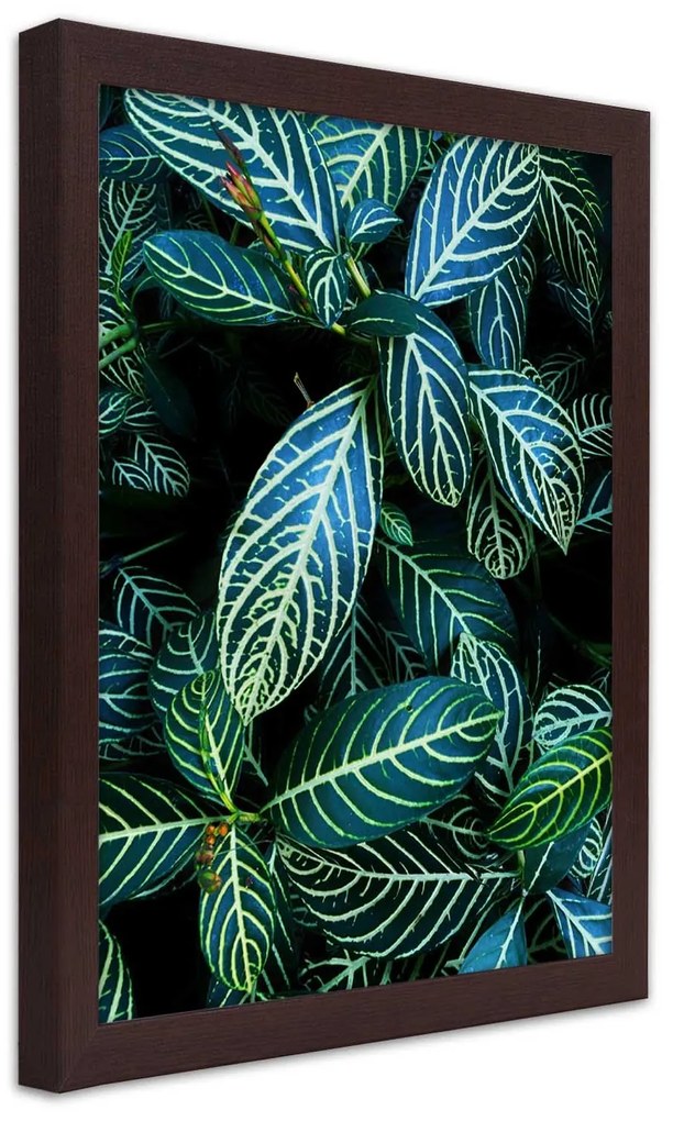 Gario Plagát Šťavnaté zelené listy Farba rámu: Bez rámu, Rozmery: 30 x 45 cm
