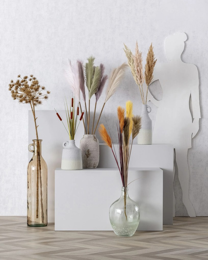 Vetvička trávy pampas 90cm beige