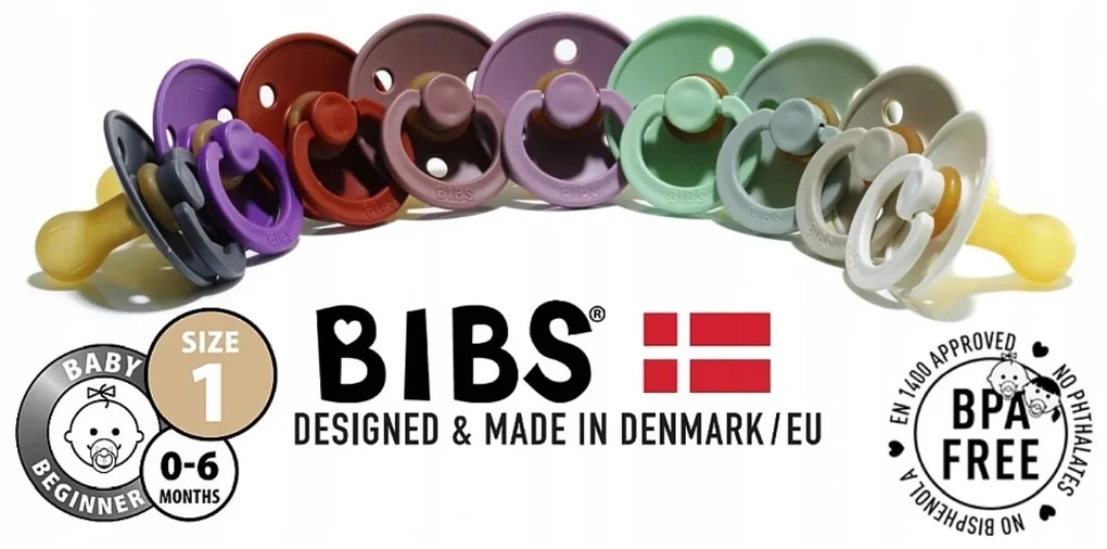 Kaučukové cumlíky BIBS Colour 0m+ 2ks Farba: čierna-biela