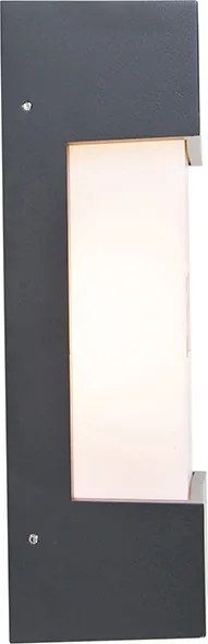 Moderná vonkajšia nástenná lampa tmavosivá IP44 - Tide