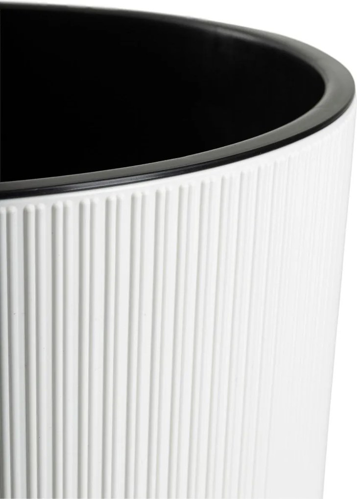Plastový kvetináč URBANIKA ECO 75x40,9 cm biely