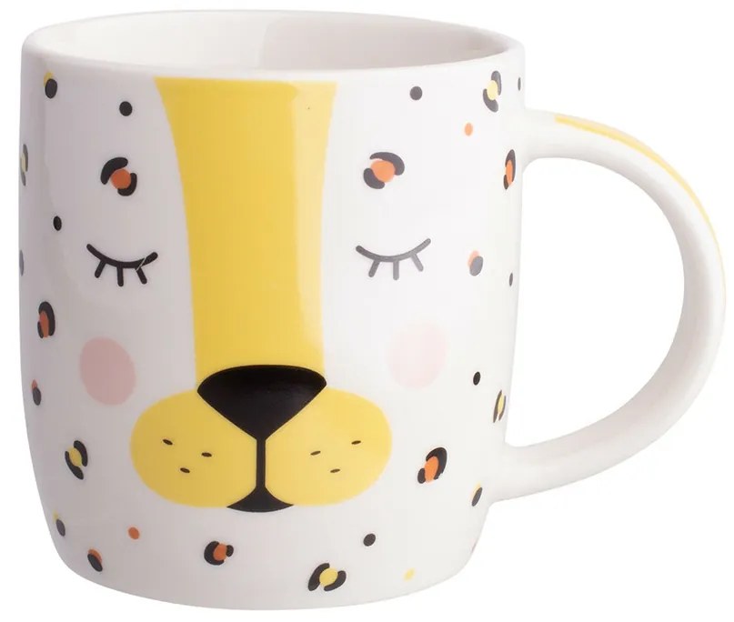 Altom Porcelánový hrnček Leopard, 300 ml
