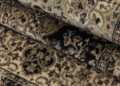 Koberce Breno Kusový koberec KASHMIR 2608 Black, čierna, viacfarebná,200 x 290 cm