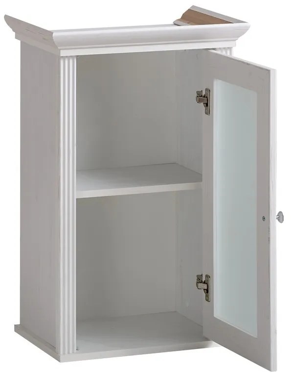 Kúpeľňová závesná skrinka Palace 830 1D biela andersen