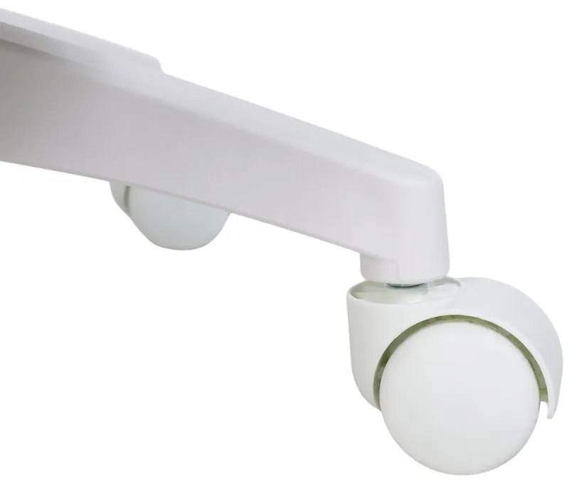 Detská otočná stolička Neoseat JUNI 009 s podnožou — látka, ružová