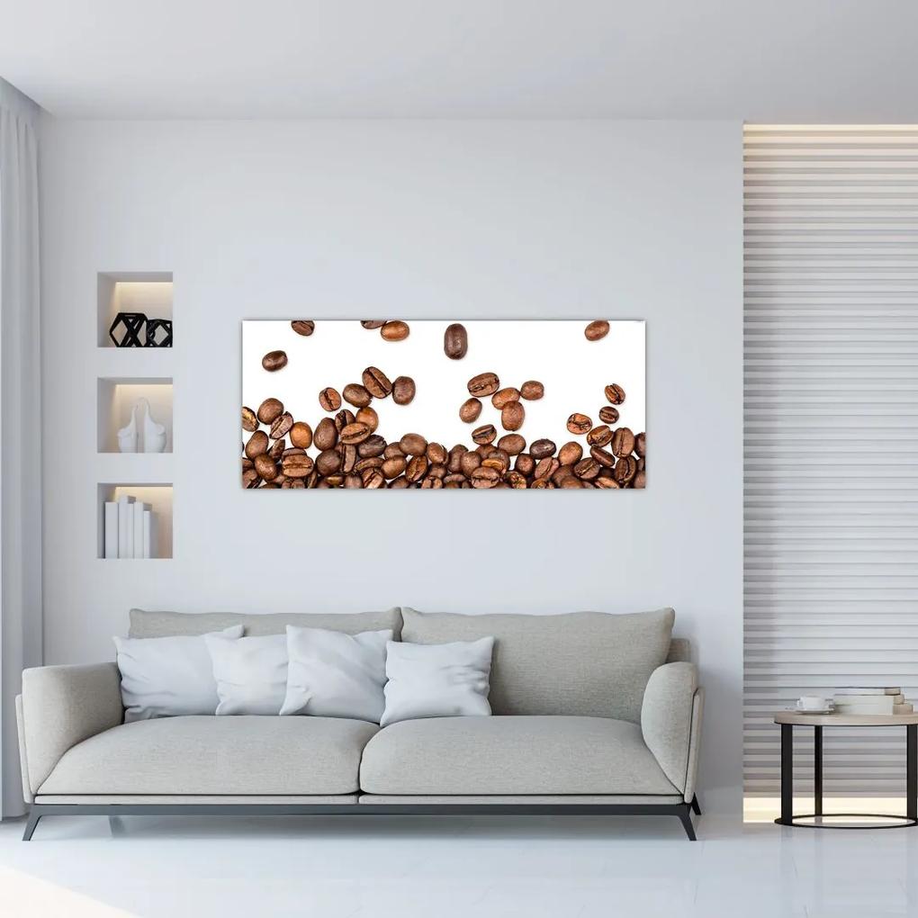 Obraz - Kávové zrná (120x50 cm)