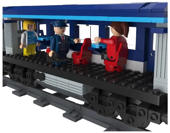 Playtive Clippys Stavebnica železnica (osobný vlak) (100381508)