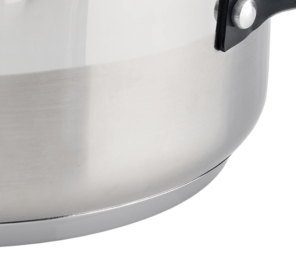 San Ignacio Infinity Chefs Vita BGIC-3621 hrniec s pokrievkou / nerezová oceľ / 4 l / Ø 24 / strieborná