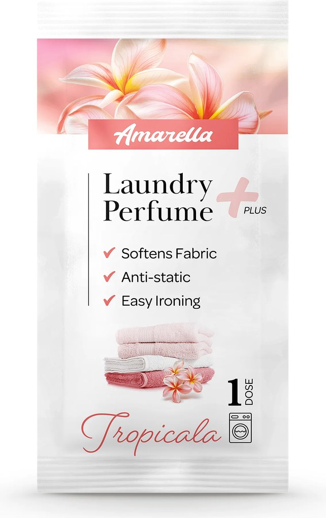 Parfum na pranie AMARELLA TROPICALA, vzorka 10 ml