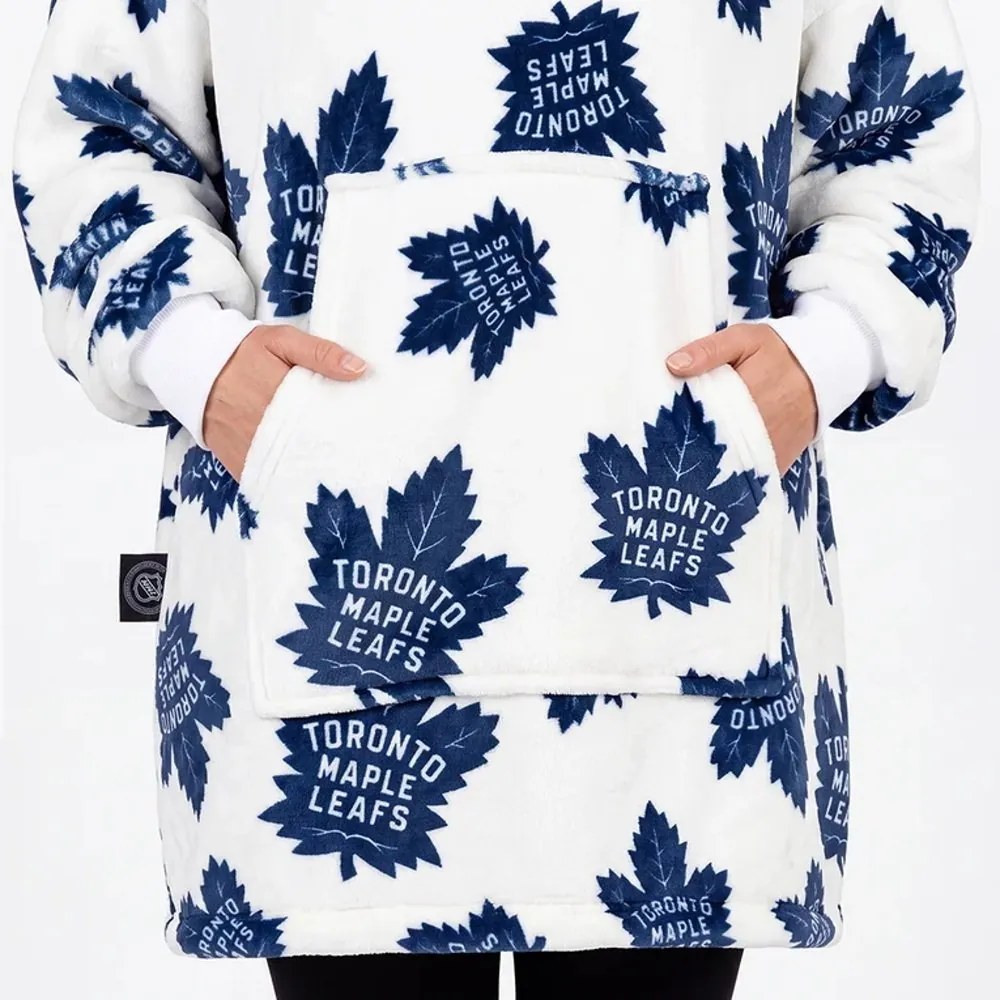 Mikinová televízna deka NHL Toronto Maple Leafs – veľ. S
