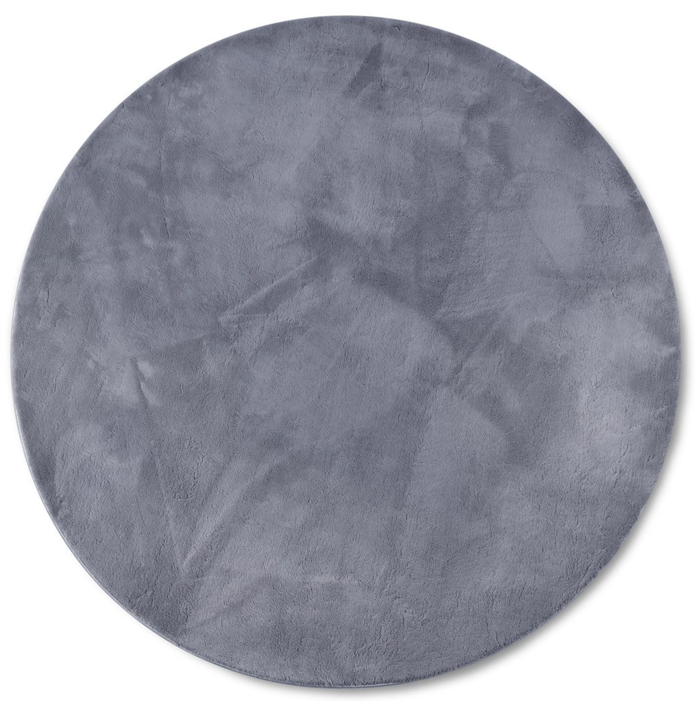 Villeroy & Boch, Kusový koberec Villeroy & Boch 106162 Grey kruh, 200x200 (priemer) kruh, šedá, obývacia izba