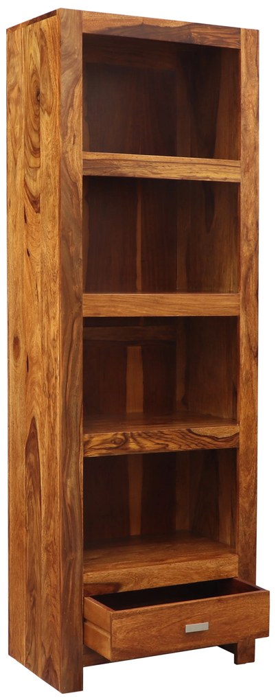 furniture-nabytek.cz - Drevená knižnica 60x180x35 z masívu palisander