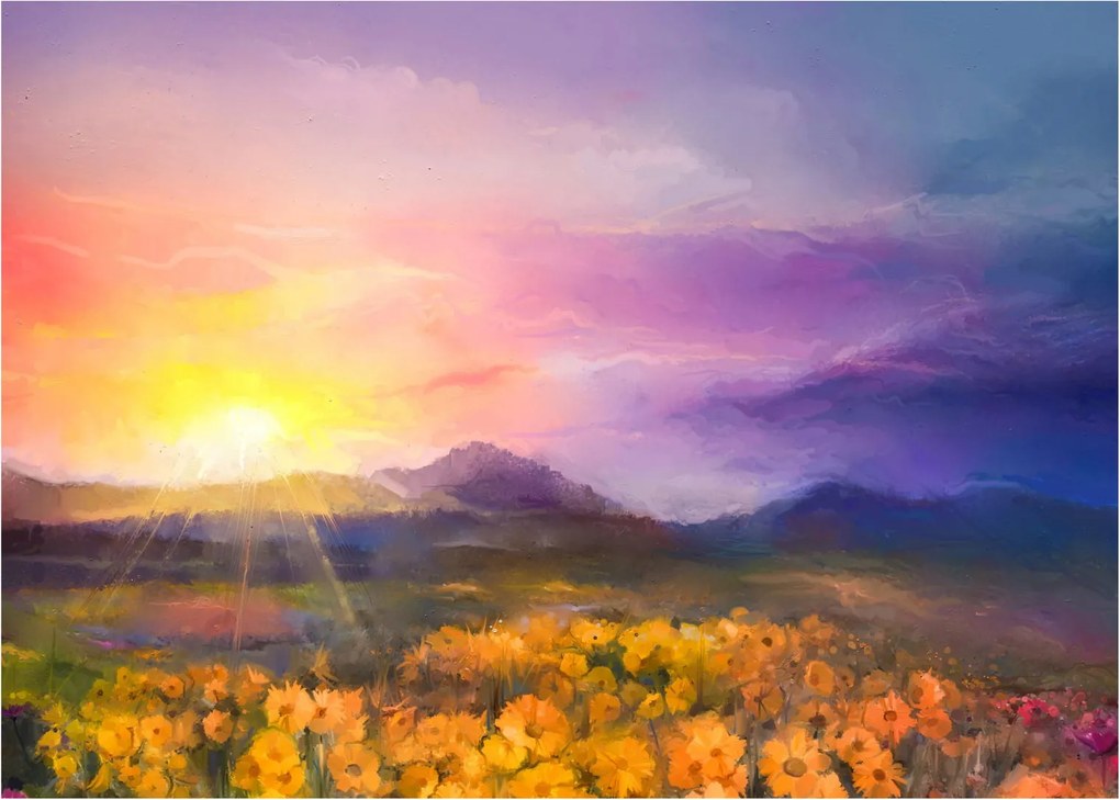 Obraz - Za svitania (70x50 cm)