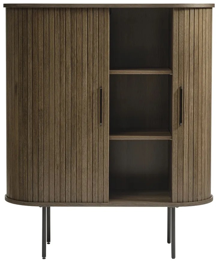 Dizajnová skrinka Vasiliy 118 cm dymový dub