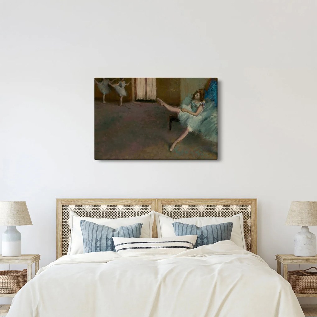 Obraz - Edgar Degas, Before the Ballet, reprodukcia (90x60 cm)