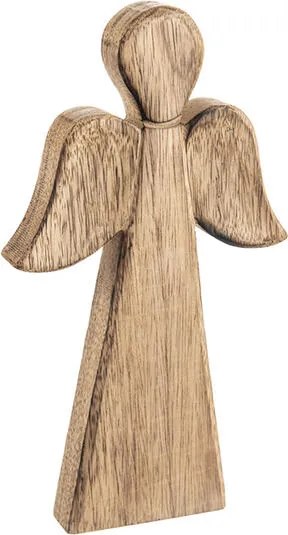 Drevený anjel MANGO, 24 cm