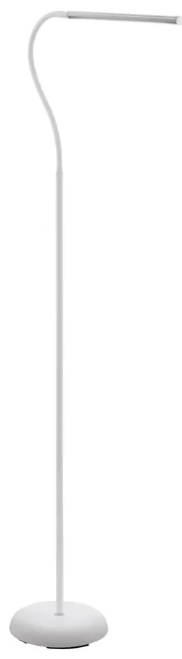 Biela LED stojacia lampa (výška 130 cm) LAROA – EGLO