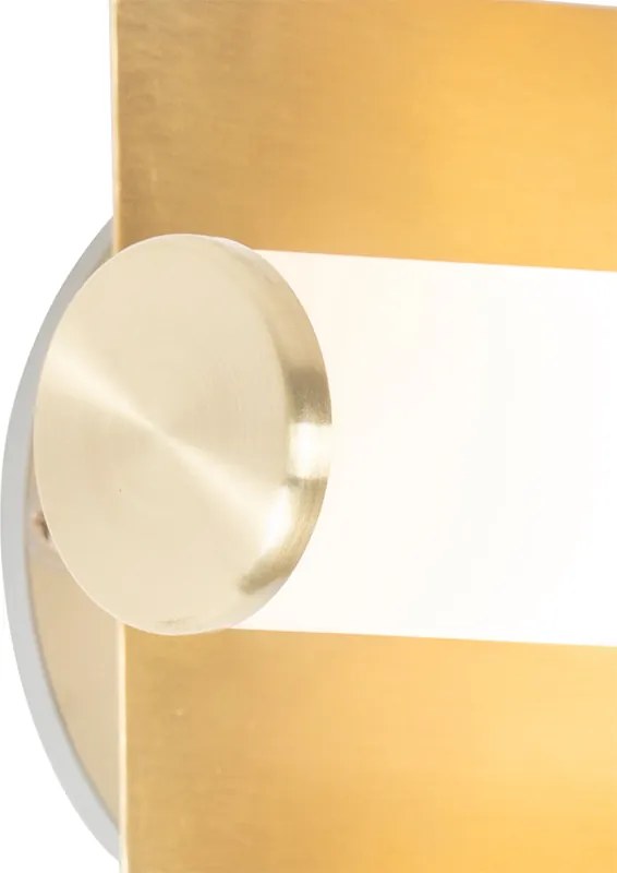 Inteligentné nástenné svietidlo do kúpeľne zlaté IP44 2-svetlá vrátane Zigbee G9 - Bath