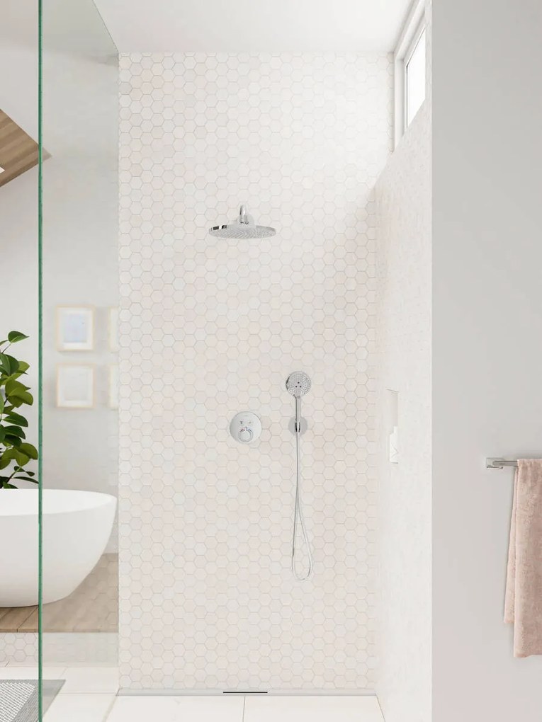 Hansgrohe Raindance Select S, ručná sprcha 120 3jet, chrómová, HAN-26530000