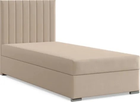 Čalúnená posteľ AGEN 90×200 cm béžová