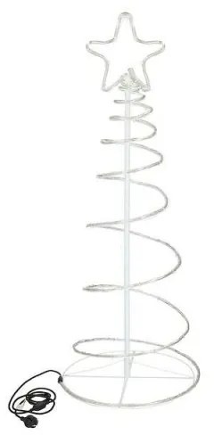 SPRINGOS LED Vianočný stromček - 135cm, 192LED, IP44, zelená