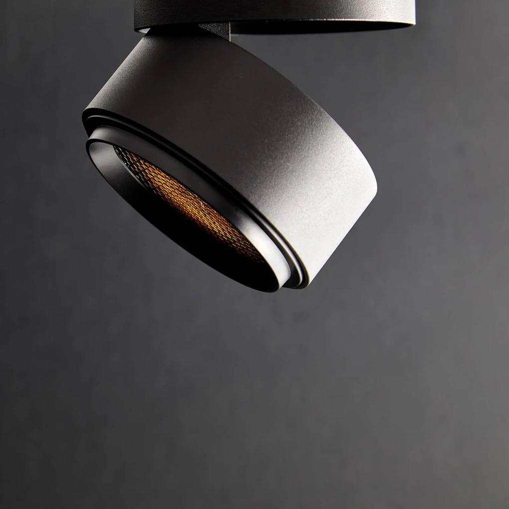 LOOM DESIGN Ray stropné LED Ø 11,1 cm 20 W čierna