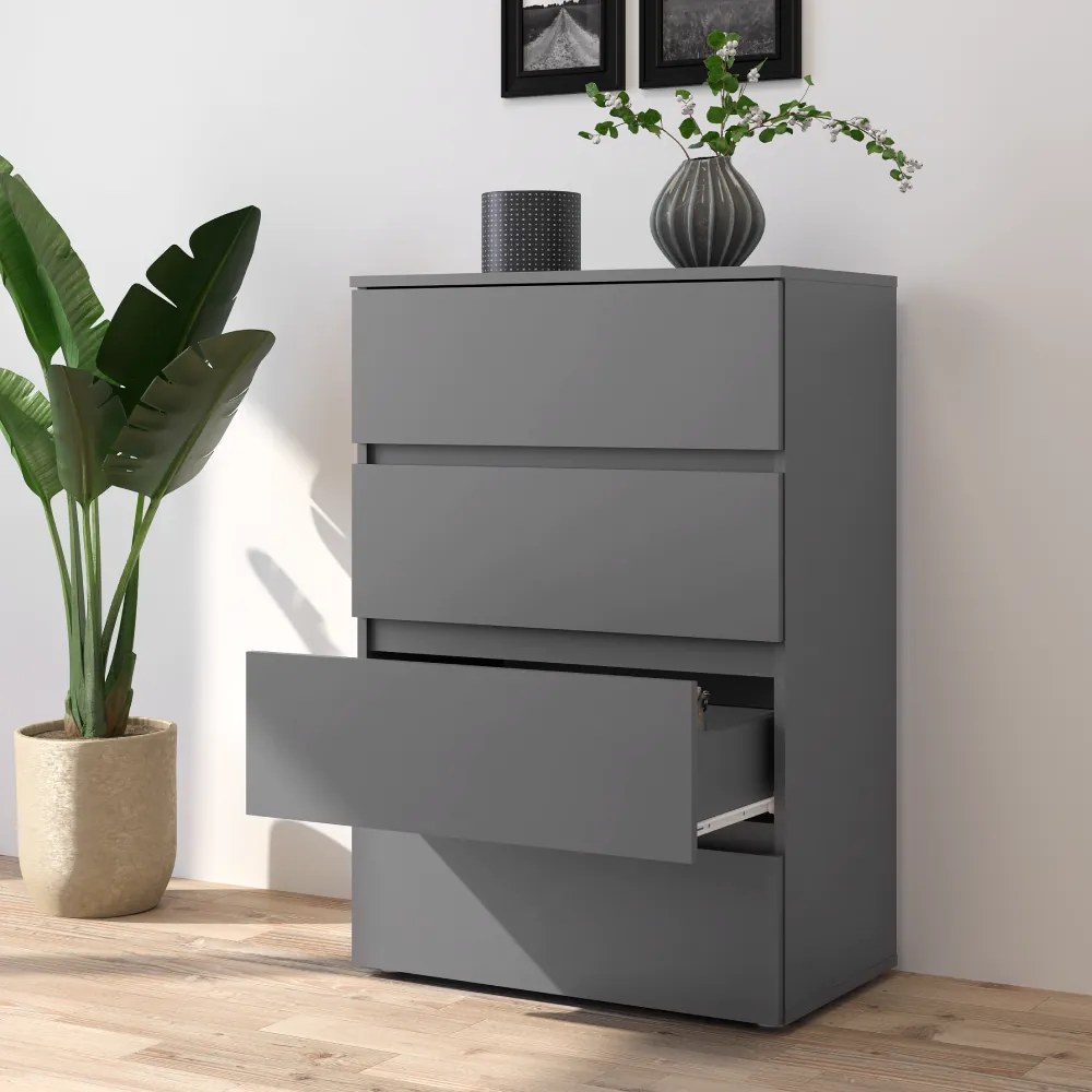 Komoda PARMAD, grafitová