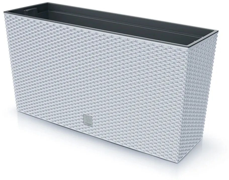 Truhlík s vkladom RETTO II biely