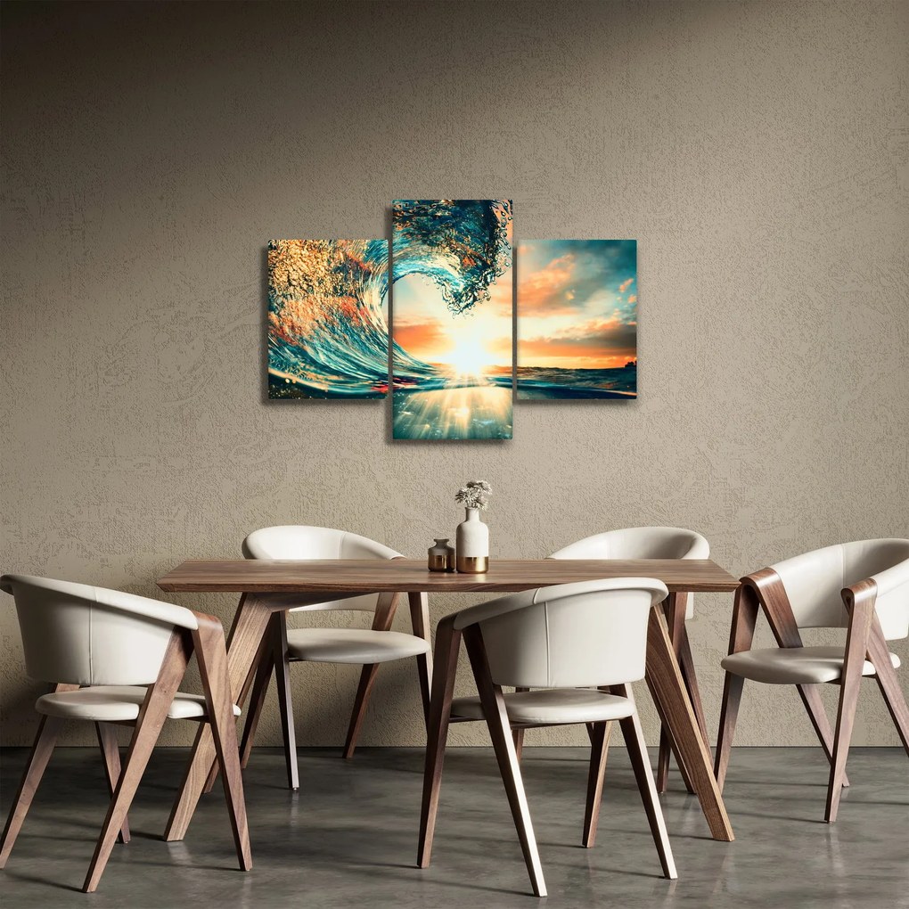 Obraz - Vlna (90x60 cm)