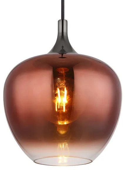Globo 15548HG - Luster na lanku MAXY 1xE27/60W/230V medená