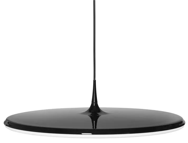 Závesná lampa Tip 600, čierno-biela / DALI