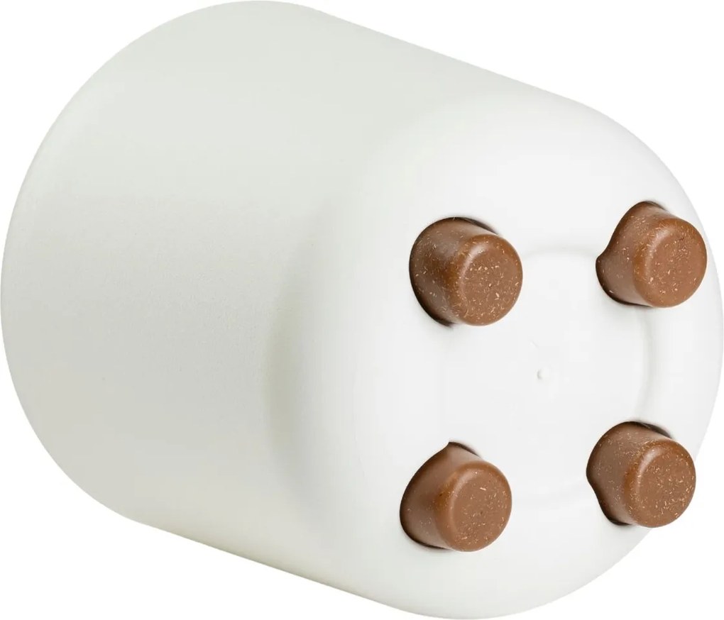 PLASTOVÝ KVETINÁČ TERRA 19,5X21 CM KRÉMOVÁ