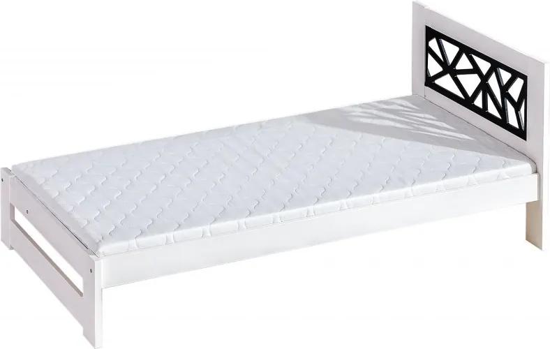 DL Jednolôžková masívna posteľ ROMA Rozmer lôžka: 90x200
