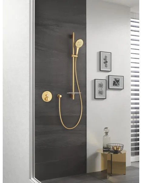GROHE 26574GN0 - Ručná sprcha RAINSHOWER SMARTACTIVE 130 zlatá