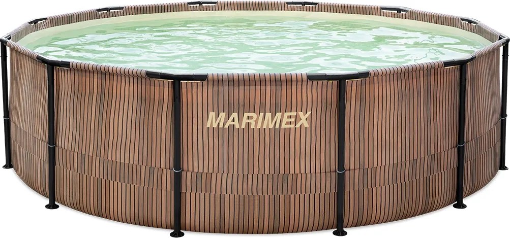 Marimex | Bazén Marimex Florida 4,57 x1,32 m so zabudovaným skimmerom - motív TEAK | 10340322
