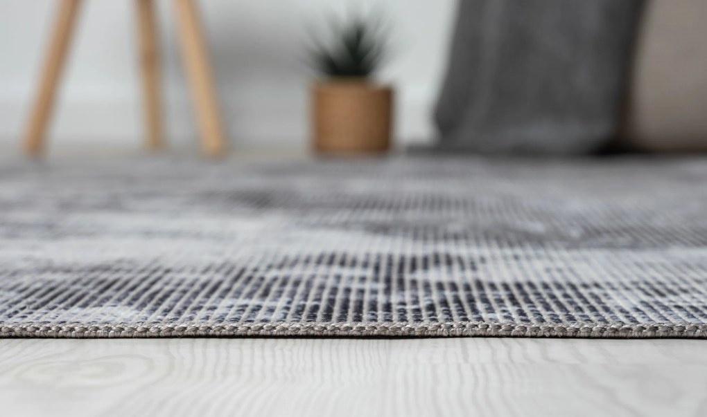 My Flair, Kusový koberec Avery grau – na von aj na doma, 120x180, šedá, chodba / predsieň