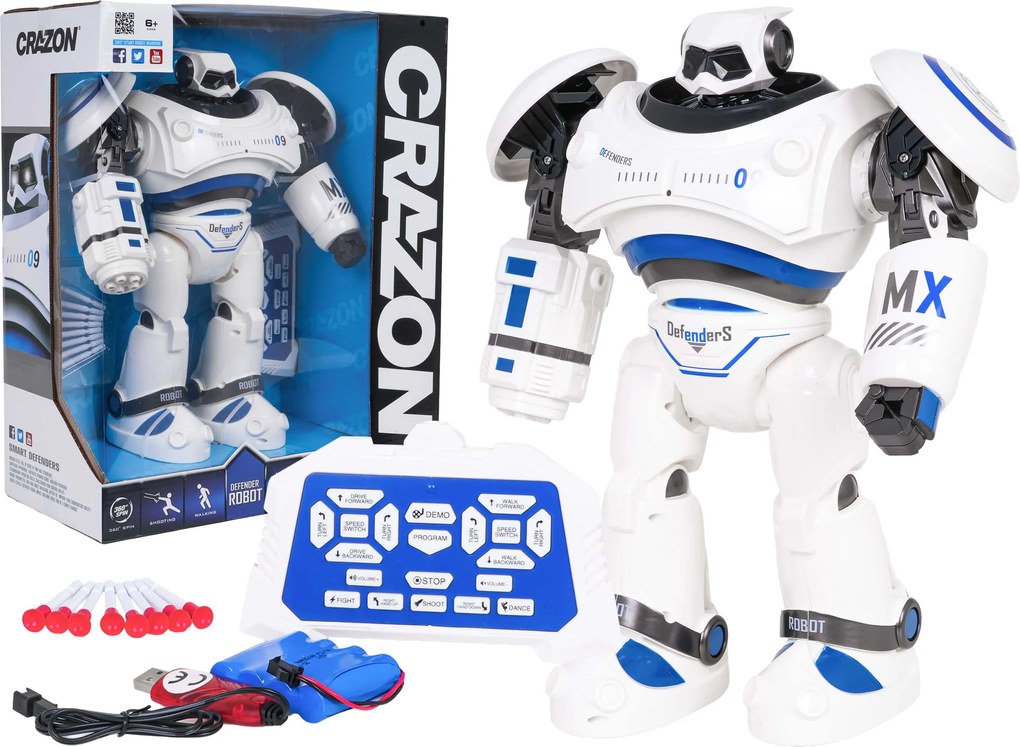 Ramiz Multifunkčný robot MX09 modrý