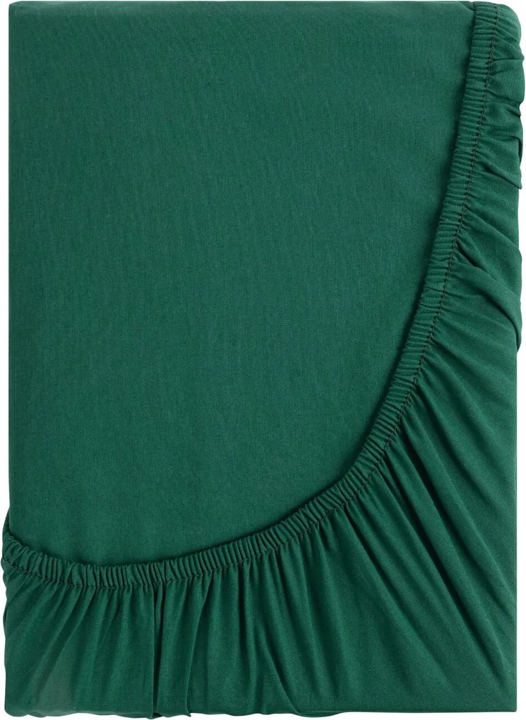 RENFORCÉ PRESTIERADLO BASIC 160X200 CM TMAVOZELENÉ