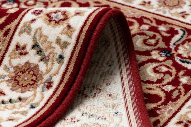 Koberec NAIN Rozeta, ramka 7176/51066 bordo