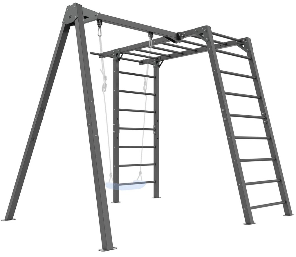 Marbo Sport Oceľová konštrukcia na záhradnú hojdačku s preliezačkou / rebrinami MARBO MO-Z6