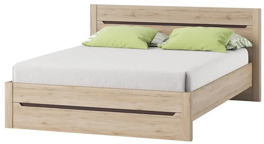 Posteľ 53 DESJO 180x208 dub san remo