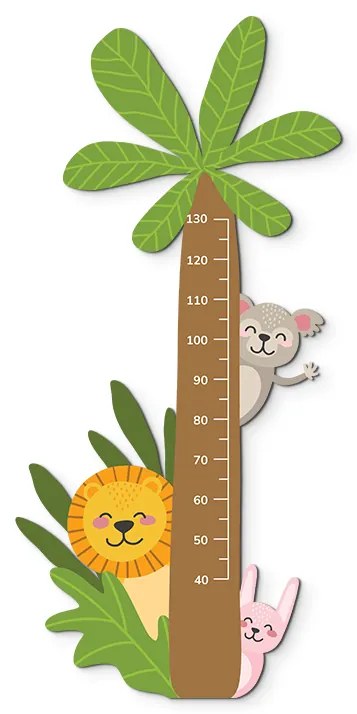 drevko |  Meter do detskej izby Džungľa  170 x 81 cm