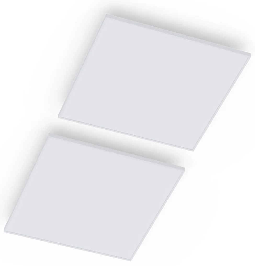 Klarstein Wondersky, infračervený stropný ohrievač, súprava 2 ohrievačov, 60 x 6,5 x 60 cm (Š x V x H), 350 W, IP44