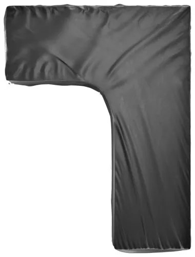 vidaXL Kryt na záhradný nábytok v tvare L 18 očiek 220x285x80 cm-